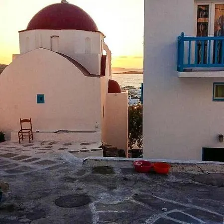 Traditional Split Level House In 別荘 Mykonos Town