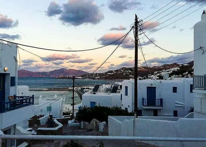 Traditional Split Level House In Hébergement de vacances Mykonos Town